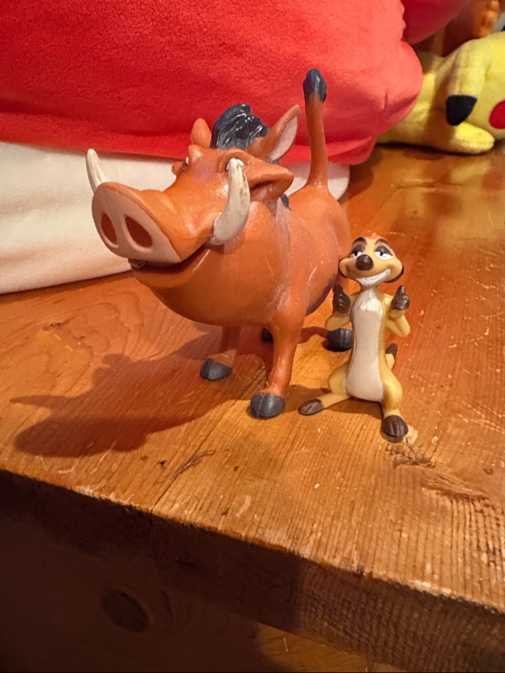 Vintage 1994 Disney Timon & Pumba Action Toy Figurine